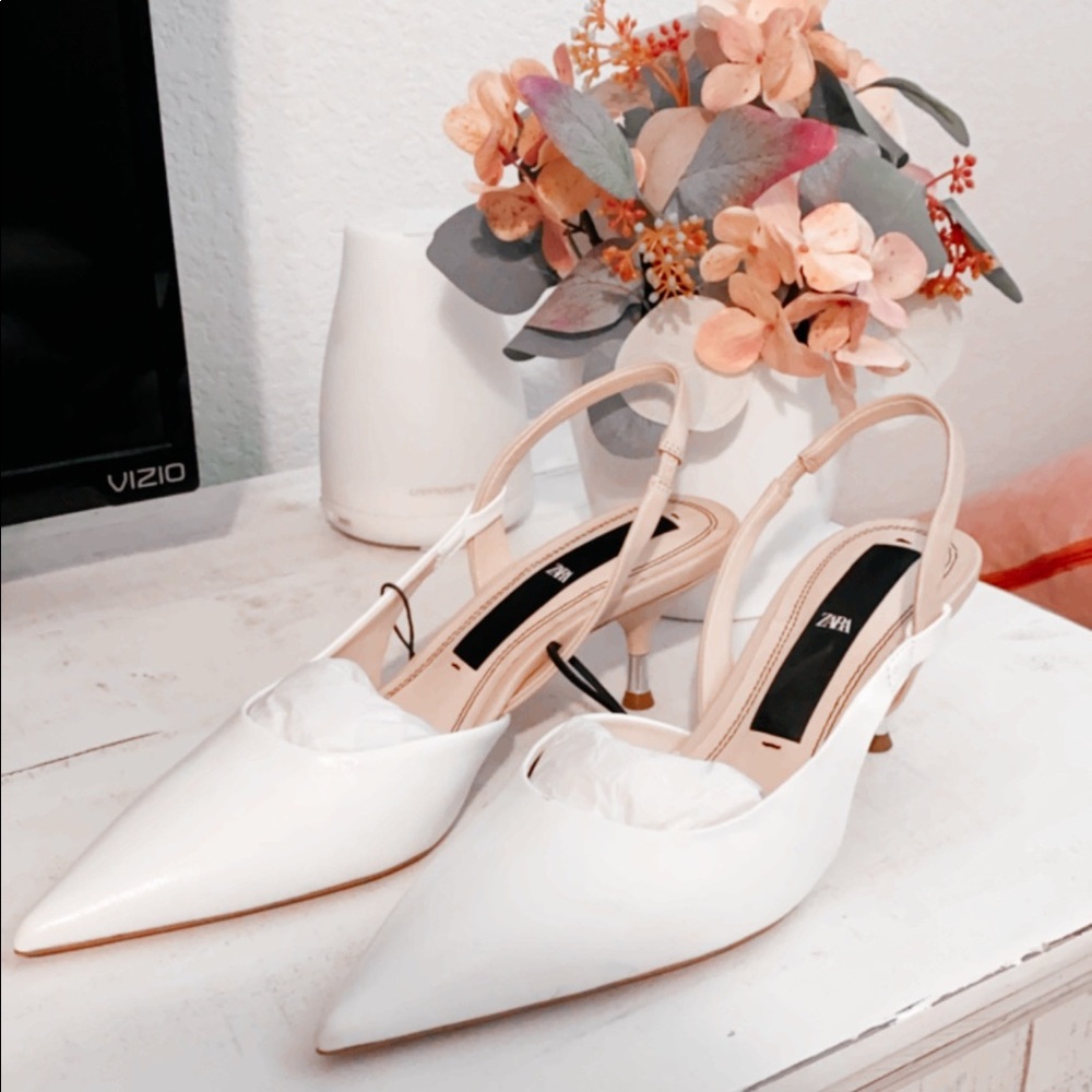 Zara low heels
